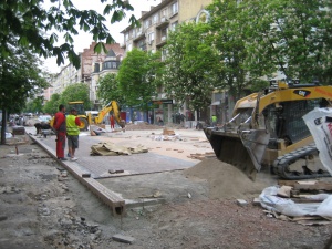 Повече от 300 000 лв. глоба ще плати изпълнителя на ремонта на бул. „Витоша“