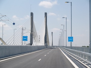 Техническа профилактика спря движението на Дунав мост Видин-Калафат за час