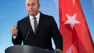 Турска делегация на срещата на външните министри от ЕС в Братислава