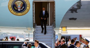 Скандал при посрещането на Обама в Китай