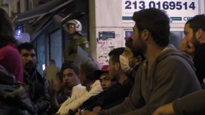 Mигранти в Гърция протестираха срещу бавните процедури за убежище
