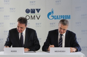 „Газпром“ и ОМВ искат подкрепа от Австрия за размяна на активи