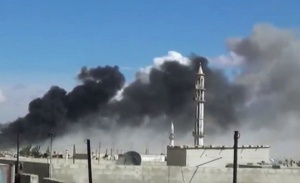 Въздушни удари срещу камиони с помощи в Сирия