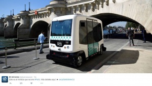 Самоуправляващи се минибуси на градски транспорт вече в Париж