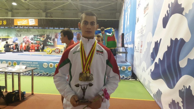 Три златни и три сребърни медала на Европейското по щанги за България