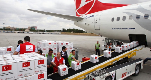 Турция изпраща 30 камиона с 20 000 чифта детски обувки и дрехи в Сирия