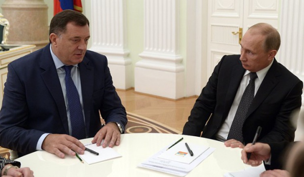 Додик и Путин обсъждат борбата с тероризма