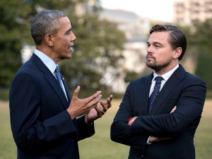 Ди Каприо отива в Белия дом. Среща се с Обама, за да обсъдят глобалното климатичните проблеми
