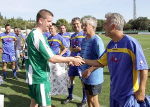 ФК Калабак отпразнува 10-тата си годишнина с ветераните на "Левски"