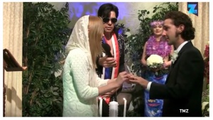 Звезда от "Трансформърс" се венча в стил Елвис Пресли