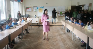 В Седмица на четенето образователният министър посети столично училище