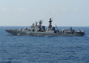 Край Латвия са забелязани руски разузнавателни кораби
