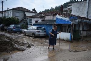 Гърция отново под вода, в северната част е имало наводнения