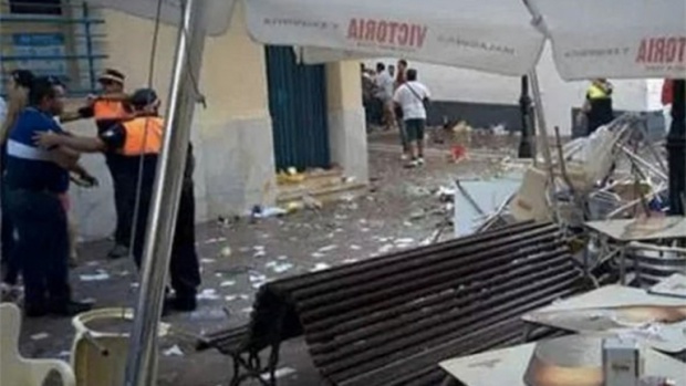 Най-малко 90 са пострадалите при взрива в Малага