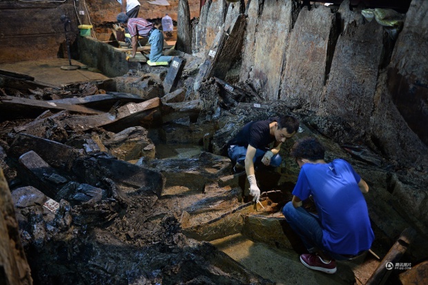 Хиляди археологически находки открити в гробница в Китай