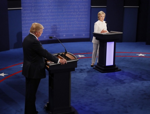 Тръмп не успя да победи Клинтън и в третия финален дебат