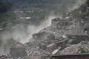 Земната повърхност в зоната на земетресението в Италия е спаднала със 70 см