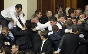 Ново сбиване между депутати в украинския парламент