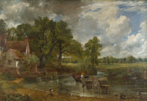 Една от първите картини на Констабъл се продава на търг