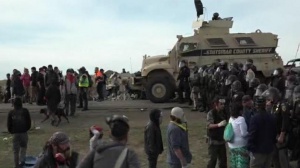 Масови сблъсъци между протестиращи и органите на реда в Северна Дакота