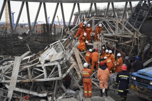 40 жертви след срутване на част от електроцентрала в Китай