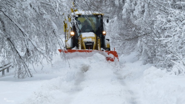 Задигнаха огради срещу снегонавявания в Северозападна България