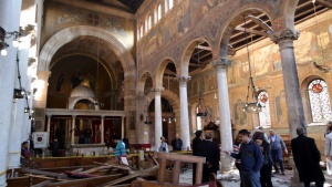 Над 20 загинаха при експлозия в катедрала в Кайро