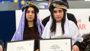 Две сексуални робини на "Ислямска държава" получиха награда за човешки права
