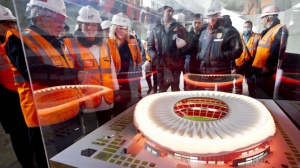 Грешки в проектирането спират строежа на стадиона на „Атлетико“