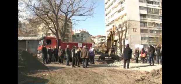 Протест на жители от Бургас заради застрояване