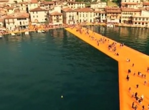 Най-посещаваното събитие в Италия за 2016 г. - "Плаващите кейове" на Кристо