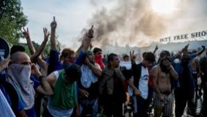 Мигрантите в Загреб излязоха на протести