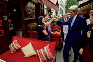 Джон Кери се срещна с грузинския зам.-външен министър в Тбилиси