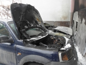 Два коли горяха в Благоевград