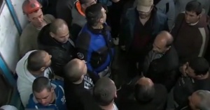 Протест на съкратените миньори от мини Бобов дол