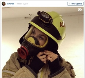 Норвежка се прочу като най-сексапилната пожарникарка в света в Instagram