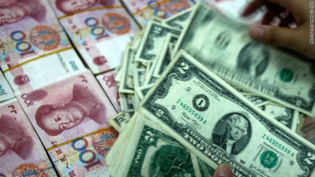 Рязък спад във валутните резерви на Китай през 2016 г