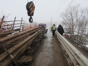 Падна част на мост край Русе