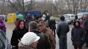 Протест срещу застрояването на зелена площ във Варна