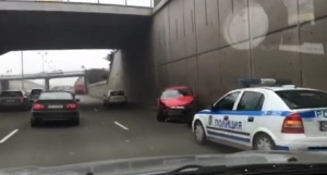 Инцидент блокира Околовръстния път на София