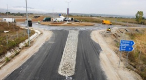 Първото у нас "разсечено" кръгово се намира край Кочериново