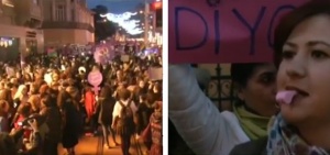 Нощен марш в Истанбул! Хиляди жени се обявиха за равенство между половете