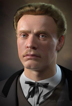 Художник пусна първия 3D портрет на Левски във Facebook