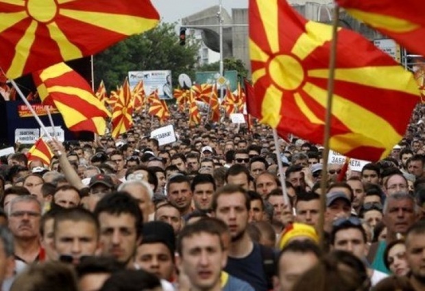 Пореден ден протести в Македония срещу платформата на Еди Рама