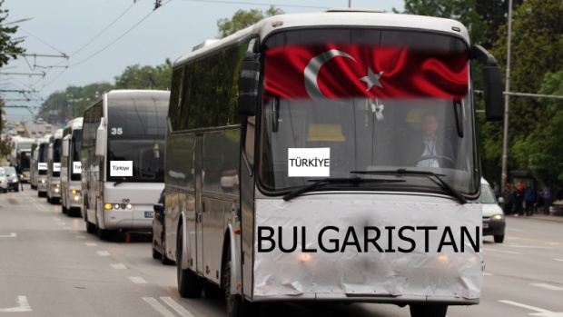 Още 4 автобуса с избиратели тръгнаха от Бурса за България