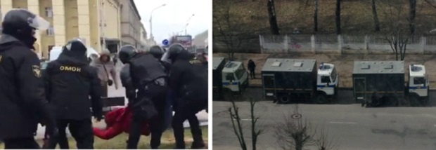 Стотици арестувани в Беларус (ВИДЕО)