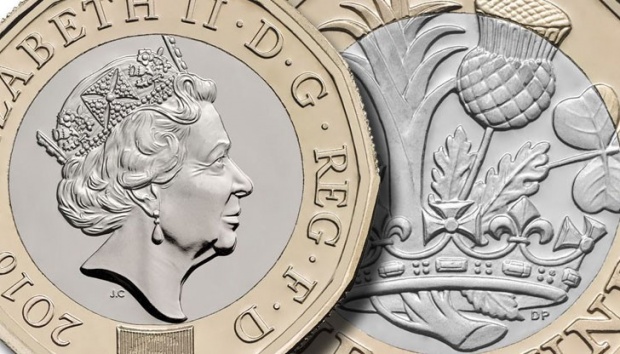 Влиза в обращение новата монета от 1 паунд във Великобритания (ВИДЕО)