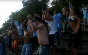 Хванаха ултрасите, били фенове на Дунав в пред стадиона Разград