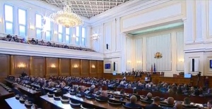 Първото работно заседание на парламента