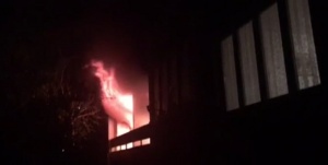 Пожар горя в кв. "Надежда" в София